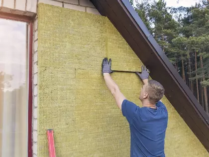 Izoliranje vanjskog zida mineralnom vunom