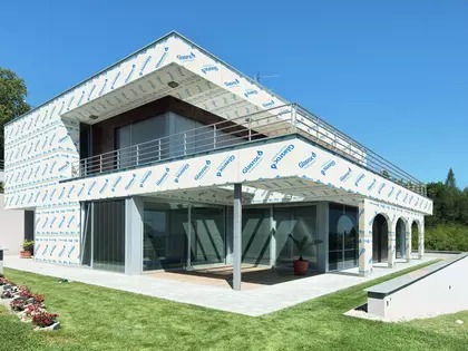 Kuća s Glasroc X fasadom
