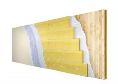 Vanjski zid iz poprečno laminirane šperploče (XLAM)