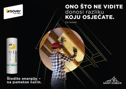 Isover domo mineralna staklena vuna ugradnja