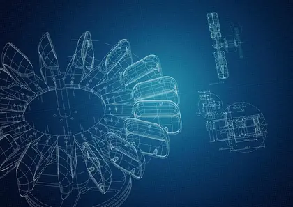 BIM blueprint placeholder