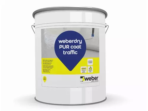 weberdry PUR coat traffic